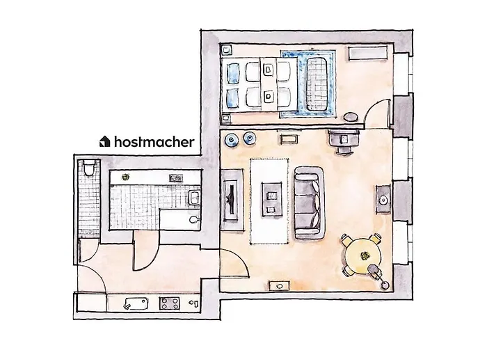 Glam 1br Suite, Easy Path By Hm
